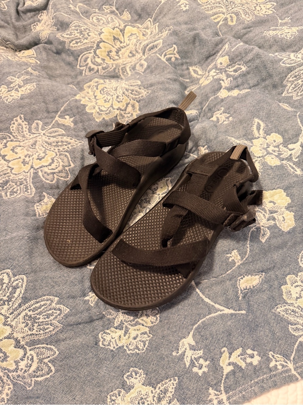 Chaco Black Strappy Sandals